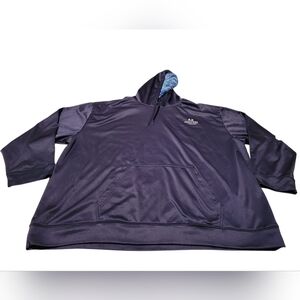 Men's 4XL Realtree Fishing Logo Blue Performance Hoodie